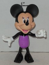 Disney Minnie Mouse 5&quot; poseable PVC Figure - £7.56 GBP