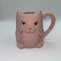 Crazy Cat Lady Cute Light Pink Big Coffee Hot Cocoa Mug Cup Gift - £9.09 GBP