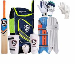 SG Complete Full Cricket Kit with Ezeepak Bag (Without Helmet) Bat Size:... - $307.25