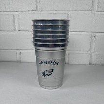 Philadelphia Eagles Jameson Whiskey Aluminum Cups Reuseable Tailgate Lot... - £15.35 GBP