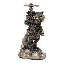 Us wu77780a4 steampunk cat statue 1j thumb200