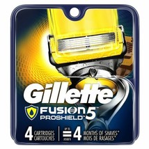 Gillette Fusion ProShield 5 Razor Blade - 4 Cartridges - £9.78 GBP