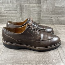 Salvatore Ferragamo Mens Dress Shoes 7 D Brown Leather - £58.82 GBP