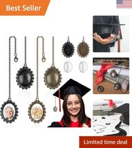 DIY Memorial Graduation Cap Decorations - Photo Charm Set for Class of 2024 - $14.14