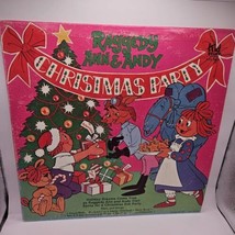 Raggedy Ann &amp; Andy Christmas Party LP children&#39;s vinyl record album stor... - £5.95 GBP