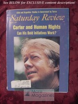 Saturday Review April 2 1977 Jimmy Carter Rights Stanley Karnow John Cheever - £7.01 GBP