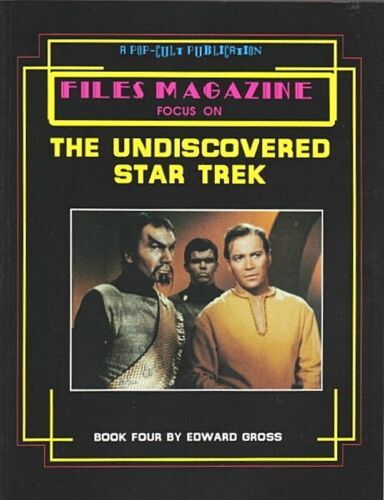 Star Trek Files Magazine The Undiscovered Star Trek Book Four 1987 UNREAD VFN- - $4.99