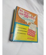 Rare - &quot;ALL ABOUT OUR 50 STATES&quot; Magic Teacher flash cards w/auto answer... - £5.13 GBP