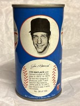 1978 Jon Matlock New York Mets RC Royal Crown Cola Can MLB All-Star - £7.09 GBP