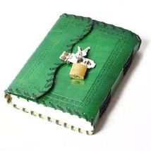 Unique and Attractive Handmade Leather Diary 7*5 and Best Gift Notebook ... - £35.38 GBP