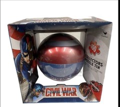Captain America Civil War Marvel Avengers Tin 100 Pc Collectible Puzzle-NIB - £9.84 GBP