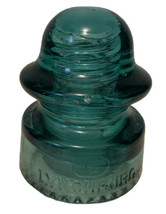 Vintage Green Blue Glass Lynchburg Electrical Insulator No. 38 Made in USA - £30.01 GBP