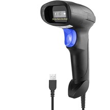 Usb 1D Barcode Scanner, Handheld Wired Ccd Barcode Reader Supports Scree... - £21.20 GBP