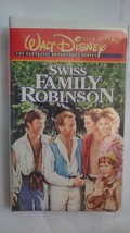VHS Video Cassette Movie Walt DISNEY Swiss Family Robinson White Clamshell - £7.07 GBP