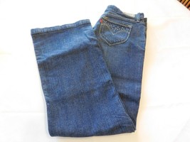 Levi&#39;s Night Blues Women&#39;s Ladies pants Denim Blue Jeans Size 8M GUC - £16.30 GBP