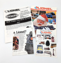 Lionel New York Central Flyer 1993 Flyer Set Owner's Manual & Accessories Book - $6.92