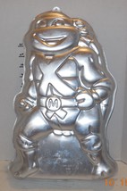 1989 Wilton Teenage Mutant Ninja Turtles Baking Mold Cake Pan #2105-3075 - £26.59 GBP