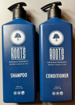 Roots Aromatherapy Shampoo And Conditioner Brown Sugar &amp; Fig 12.8oz (2 Bottles) - £37.89 GBP