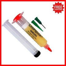 Sterile Tack Flux No-Clean Paste Flux 10cc Syringe for Precision Soldering - $539.50 MXN