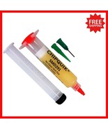 Sterile Tack Flux No-Clean Paste Flux 10cc Syringe for Precision Soldering - $43.17 CAD