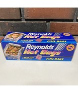 Reynolds Hot Bags Aluminum Foil Bags Size Large Extra Heavy Duty 3 Bags - £13.95 GBP