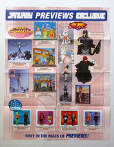 Toys POSTER: X-Men Magneto,Red Skull,Cry For Dawn,Aquaman,Simpsons,Green... - $24.58