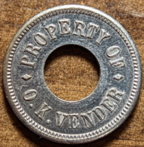Chicago, Illinois IL Property of O. K. Vender Loaned For Amusement Trade... - $3.74
