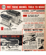 1950 Hobart Brothers Dremel Tools Advertisement Vintage Woodworking DWF17 - €17,24 EUR