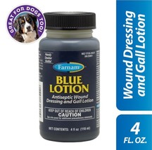 Farnam Blue Lotion Antiseptic Wound Dressing &amp; Gall Lotion for Horses &amp; ... - $32.66