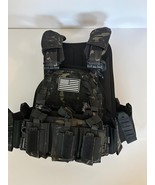 Tactical Plate Carrier Vest  Multicam- Adjustable Quick Release  Heavy Duty - $92.22