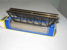 HO TRAINS VINTAGE AHM 2590B- DECK BRIDGE W/BRASS TRACK- NEW- S31I - £6.62 GBP