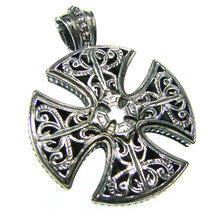  Gerochristo 5417 -  Sterling Silver Maltese Cross Pendant  - £187.45 GBP