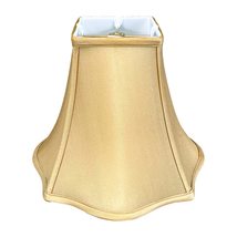 Royal Designs, Inc. Flare Bottom Outside Square Bell Lamp Shade, 4 x 10 x 8.5, B - $53.41+