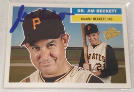 Dr Jim Beckett 2005 Topps Fan Favorites Autograph #FF-JB - $49.49