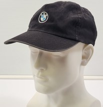 B) Vintage Embroidered BMW Lifestyle Black Baseball Cap Hat Made in USA - $11.87