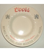 Vintage Coors beer brewery ceramic ashtray circa 1960s - $27.34 CAD