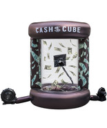 VEVOR Inflatable Cash Cube Booth Money Grab Machine with Blowers for Eve... - £254.13 GBP
