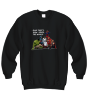 Religious Sweatshirt And Thats How I Saved The World Black-SS  - £21.67 GBP