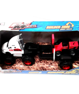 Maisto Toys Semi Trailer Loader Motorized Quarry Construction Haulers Di... - $18.69