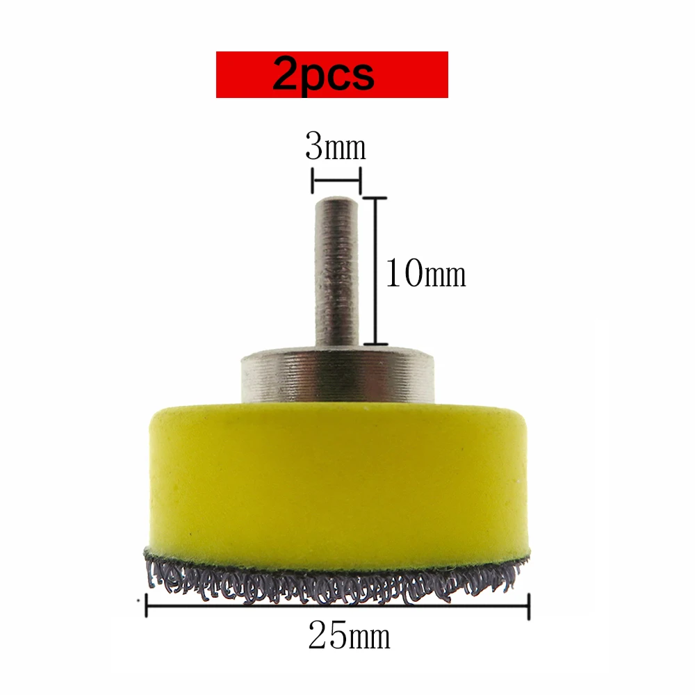 2pcs 1 Inch 25mm Back-up Sanding Pad 2.35mm Shank or M6 Thread m Shank for Hook  - $164.29
