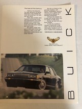 Buick Century Vintage Print Ad pa9 - $8.90