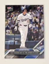2024 Topps Now Card 106  Shohei Ohtani MLB All-Time Japanese HR Leader- Dodgers* - £7.42 GBP
