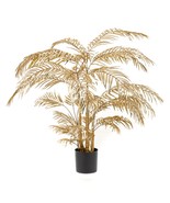 Emerald Artificial Areca Palm Tree 145 cm Gold - £187.26 GBP
