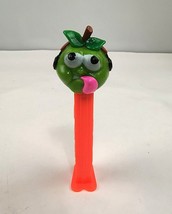 Vintage PEZ Sourz Candy Dispenser Green Apple Headphones 2001 Made in Hungary - $4.59