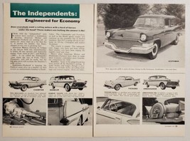 1958 Magazine Photos Article Studebaker Champion,Rambler,Packard Hawk,Ambassador - £12.59 GBP