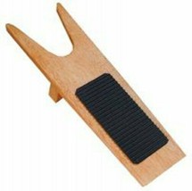 Sturdy Wooden Boot Jack with Rubber Ribbed Tread- Classic Style Stable Home Show - £11.99 GBP