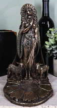 Celtic Goddess of Fire Brigid Statue Patroness Of Hope Poetry Livestock Healing - £57.54 GBP