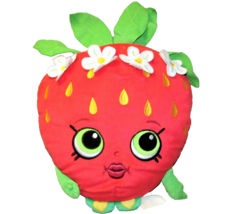 16&quot; Shopkins Scented Strawberry Kiss Pillow Plush Stuffed Animal Character Toy - £9.56 GBP