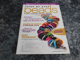 Step by Step Beads Magazine January February 2009 Washer Brick Bracelet - $2.99