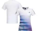 YONEX 23FW Women&#39;s Badminton T-Shirts Apparel Top Sportswear White NWT 2... - $53.91